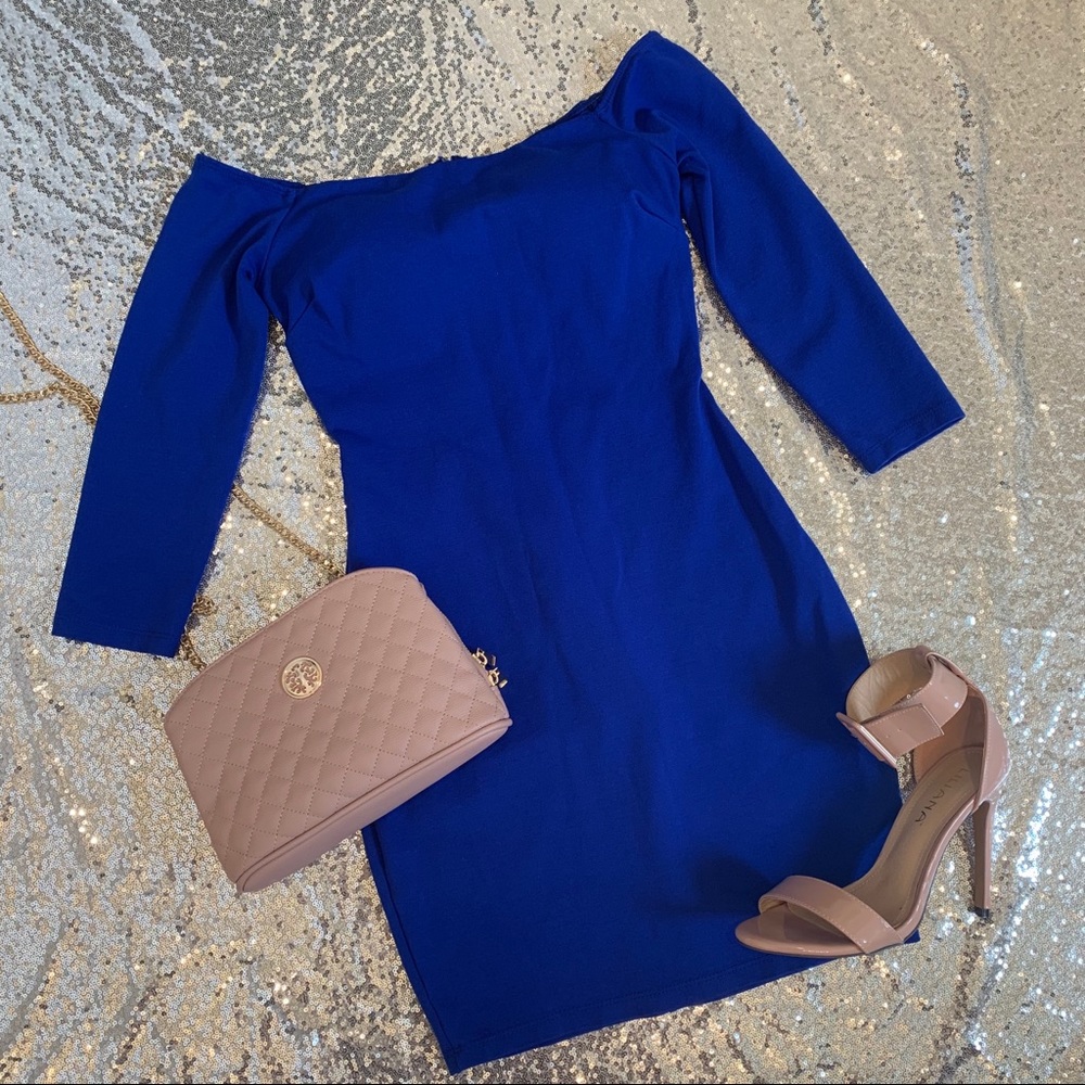 AGACI Off shoulder cutout dress, Medium